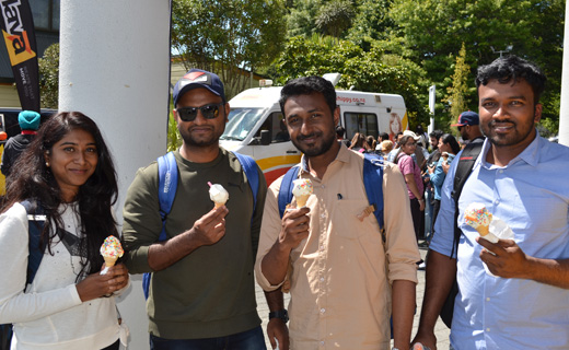 Students at Orientation Week