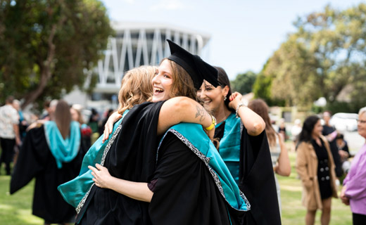 Toi Ohomai Graduand celebrating 