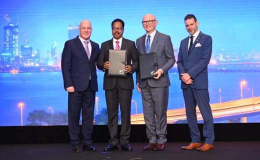 NZ Prime Minister Christopher Luxton with KIIT Director General – International Debraj Pradhan with Te Pūkenga | New Zealand Institute of Skills and Technology Chief Executive Gus Gilmore