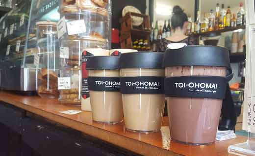 Toi Ohomai Reusable Coffee Cups