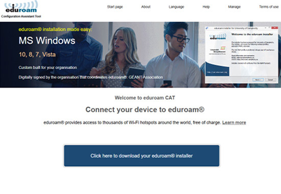 Eduroam Windows Image 1