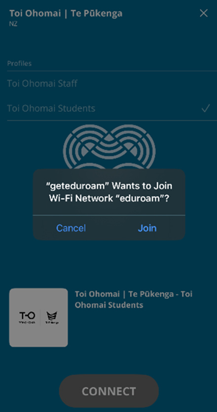 Eduroam IOS Image 5