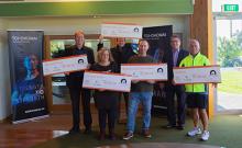 2018 Charity house cheque presentation