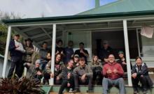 Conservation Rangers on Great Barrier Island.