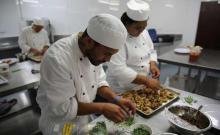 Chefs Preparing Upcycled Food