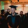 Toi Ohomai graduand walking through the guard of honour