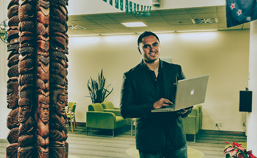 Student on a Maori Governance course